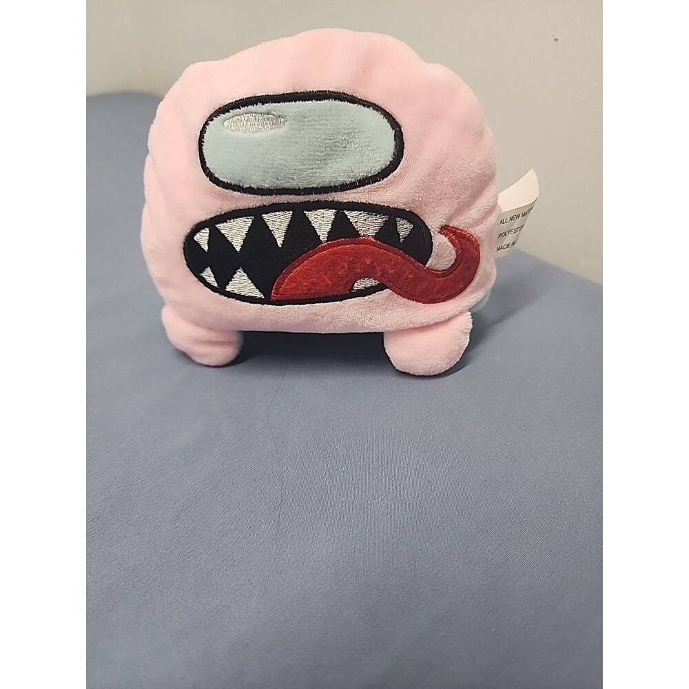 Among Us Reversible Plush Pink/ Blue Small